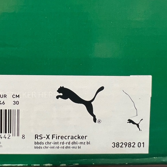 Puma RS-X, Firecracker, 382982-01, Red - Picture 14 of 14